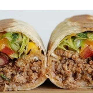 Beef and Bean Burrito