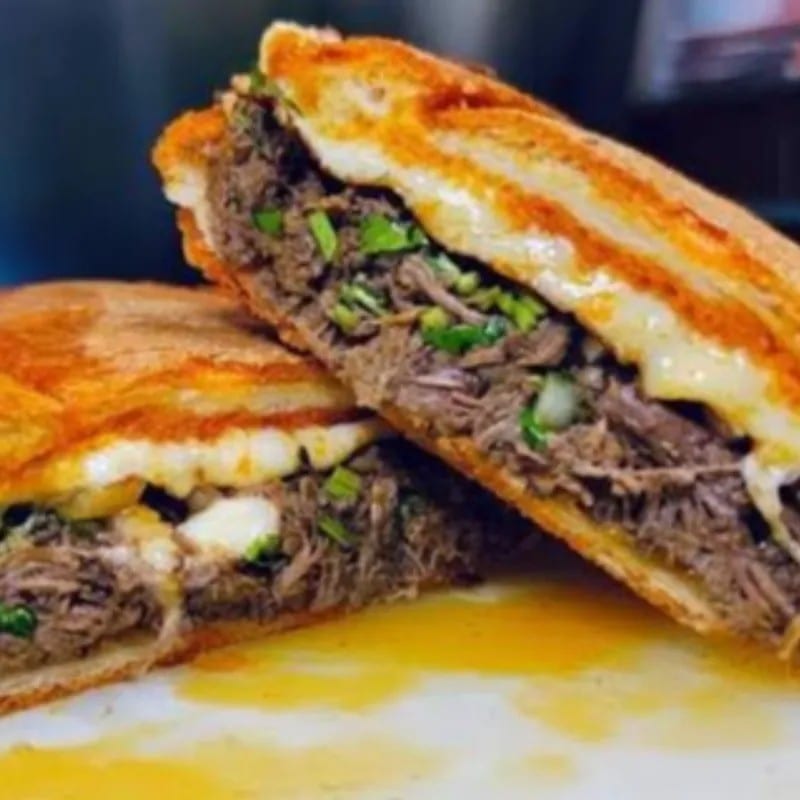 Torta Birria.