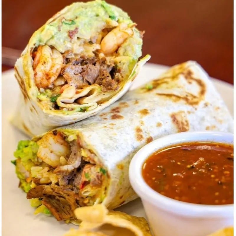 The Surf & Turf Burrito.