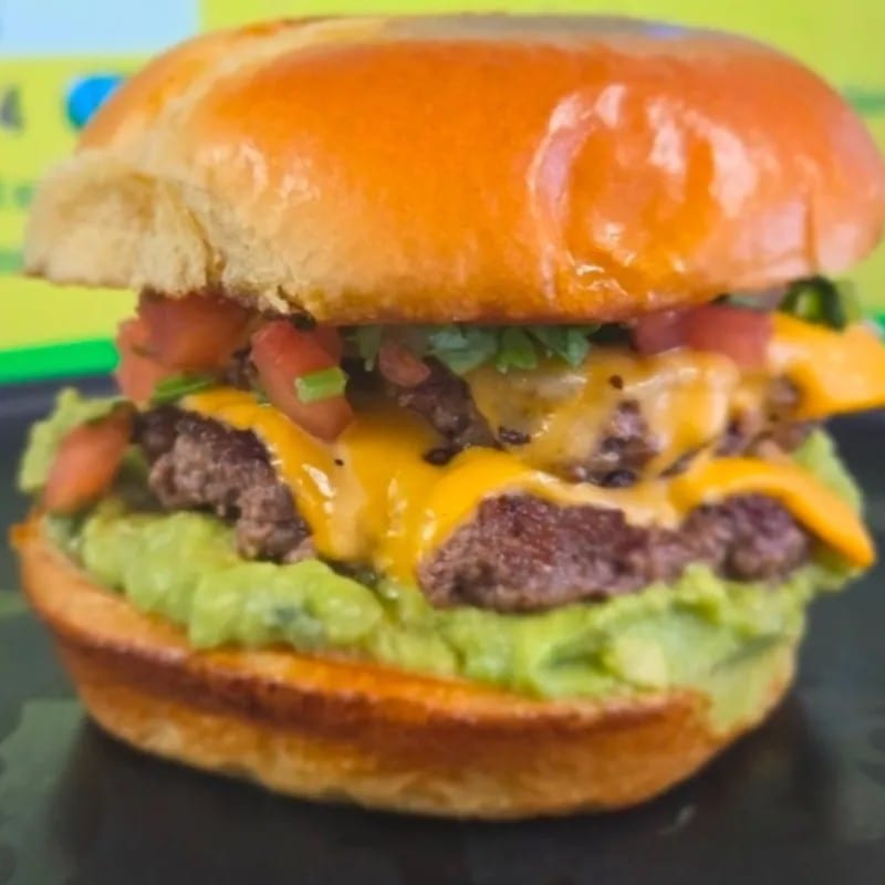Guaca Burger.